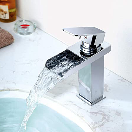 HOMELODY Grifo de Lavabo Cascada