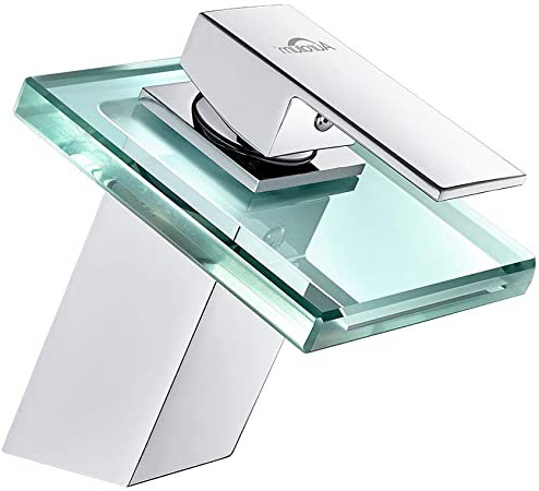 AuraLum Grifo Lavabo Cascada con