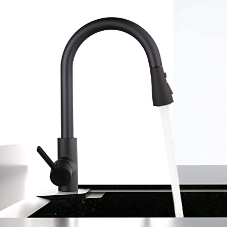 Grifo de Cocina Negro Dalmo,