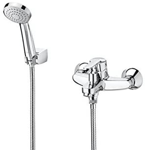 Roca A5A3125C00 A5A0125C02 Mezclador Monomando Baño-Ducha, Coleccion Victoria, Cromado