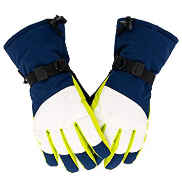 Shndhi Vector Extra Grueso PU Palma esquí Guantes Invierno Nieve Deporte Mujeres Hombres cálido Moto de Nieve Motocicleta a Prueba de Viento Impermeable