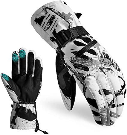 TRILINK Guantes Térmicos de Invierno para Hombre y Mujer - Guantes Esquí con Pantalla Táctil para Esquí, Ciclismo, Snowboard, Running, Escalada, Senderismo y Otros Deportes Invernales al Aire Libre