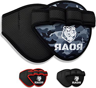 Roar® Guantillas Gimnasio, Grip Pad,