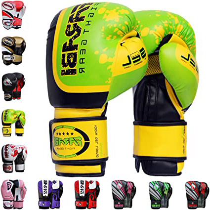 Farabi Boxing Gloves Boxing Gloves for Training Punching Sparring Muay Thai Kickboxing Gloves