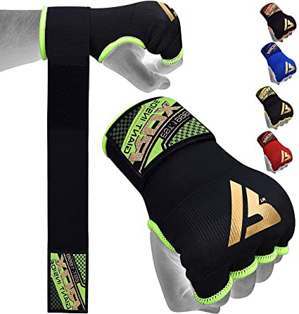 RDX Cinta Boxeo Vendas Mano Muñeca Elasticas Interiores Guantes MMA Envolturas Vendaje Kick Boxing