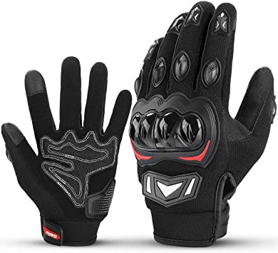 Guantes de Moto Unisex Antideslizantes,