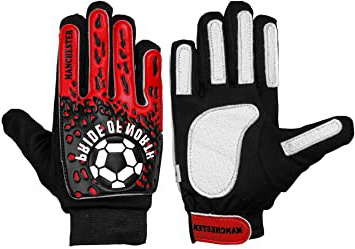 ARSUK Guantes de Portero niño e Infantil, Fútbol e Deportes, Antideslizante Proporciona un Agarre Poderoso, Edad Unisex 9-12 años
