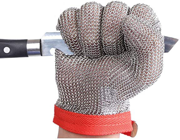 ThreeH Guantes de acero inoxidable