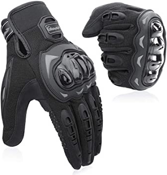 COFIT Guantes de Moto, Pantalla Táctil en los Dedos, Guantes de Moto de Carreras, para Bicicleta ATV BMX MTB, Escalada, Motocross y Otros Deportes al Aire Libre