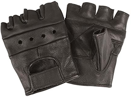 Mil-Tec Guantes de cuero sin