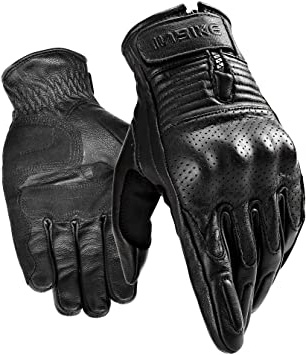 INBIKE Guantes Moto De Piel