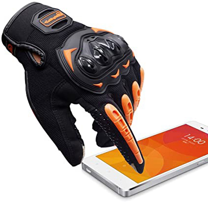 ARTOP Guantes Moto Anti-deslizante Anti-colisión
