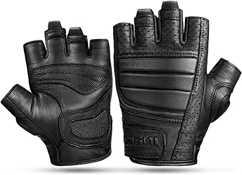 INBIKE Guantes Moto Piel Cuero