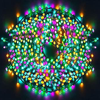 Luces Navidad Exterior, Ulinek 1000LED