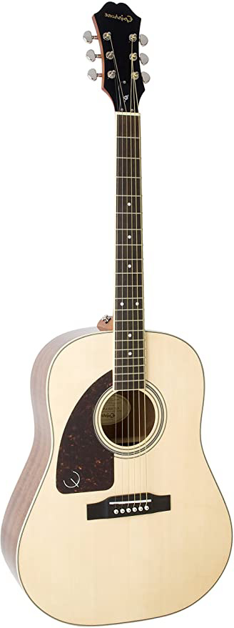 Epiphone AJ-220S - Guitarras acústicas con cuerdas metálicas, color natural