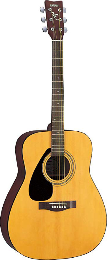 Yamaha F310P - Kit de guitarra clásica, color marrón y amarillo + Accesorios