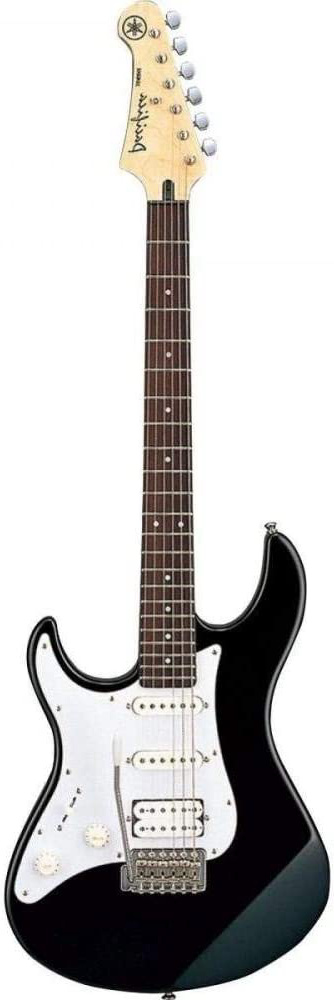 Yamaha Pacifica 012 Guitarra Eléctrica Guitarra 4/4 de madera, 64.77 cm, escala 25.5 pulgadas, 6 cuerdas, selector pastillas de 5 posiciones, Color Negro
