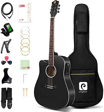 Vangoa 4/4 Guitarra Electroacústica 41