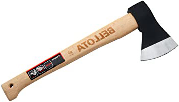 Bellota 8130500N Hacha (vizcaína), Negro/Madera,