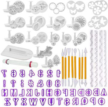 TIMESETL 108Pcs Herramientas de decoración