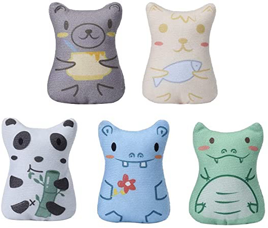 Swetup Hierba Gatera Juguete, 5PCS