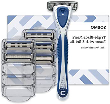 Marca Amazon- Solimo Maquinilla de