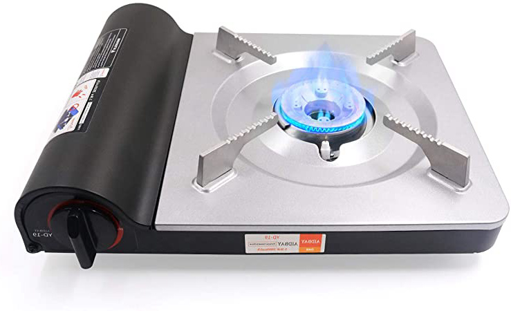 Hornillo portátil a gas, Cocina