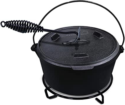 ACTIVA Horno holandés para barbacoa,