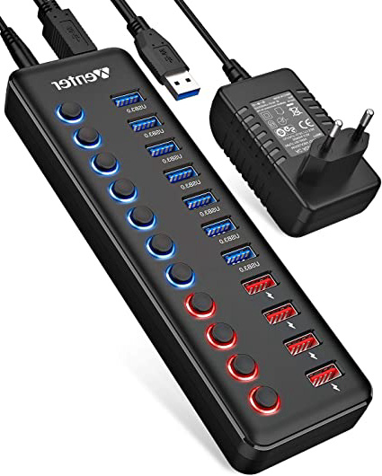 WENTER Hub USB 3.0 Alimentado