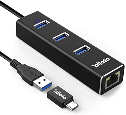 Adaptador USB Ethernet, atolla Aluminio