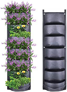 Yuccer Jardinera Vertical 7 Bolsillo