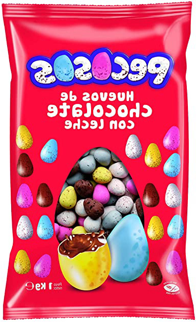 Pecosos Huevos de Chocolate con
