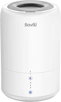 Levoit Humidificador Ultrasónico de Vapor Frío y Carga Superior 2 en 1, Difusor de Aceites Esenciales 1800ml Hasta 20hrs, Modo de Sueño y 3 Niveles Ajustables, Auto Apagado sin Agua, Dual 100