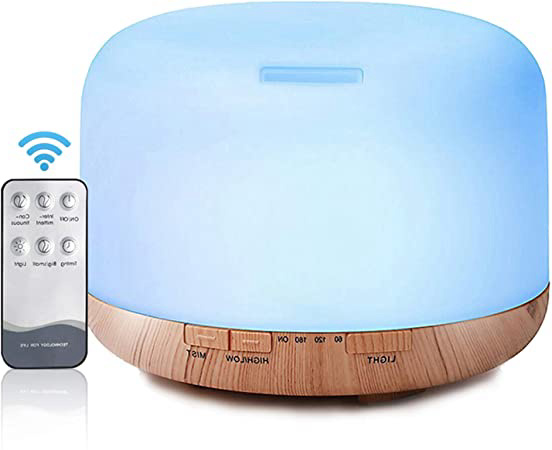 Decdeal - 500ml Humidificador Ultrasónico