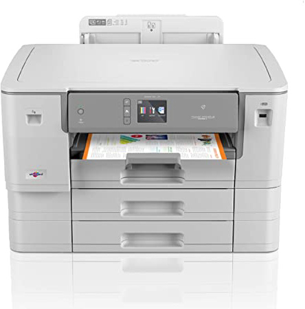 Brother HL-J6000DW - Impresora de inyección de Tinta A3 con impresión automática a Doble Cara (WiFi, NFC, conexión móvil y Cloud) Color Gris
