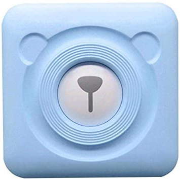 Calistouk Impresora térmica inalámbrica pequeña Bluetooth Impresora fotográfica móvil para teléfonos