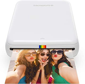 Polaroid Zip - Impresora móvil, Bluetooth, Nfc, micro USB, tecnología Zink Zero Ink, 5 x 7.6 cm, compatible con iOS y Android, blanco, 2.2 x 7.4 x 12 cm