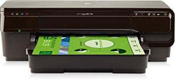HP Officejet 7110 A3 - Impresora de tinta (4800 x 1200 dpi, USB, WiFi, Ethernet, ePrint, Airprint, Cloud print), Negro