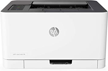 HP Color Laser 150a - Impresora láser (18 ppm/4 ppm, Bandeja de Salida de 50 Hojas, LED, USB 2.0 de Alta Velocidad), Blanco