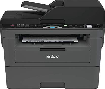Brother MFCL2710DW - Impresora multifunción láser monocromo con fax e impresión dúplex (30 ppm, USB 2.0, Wifi, Ethernet, Wifi Direct, procesador de 600 MHz, memoria de 64 MB) gris