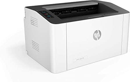 HP Laser 107w - Impresora láser (20 ppm, LED, USB 2.0 de alta velocidad, WiFi), blanco