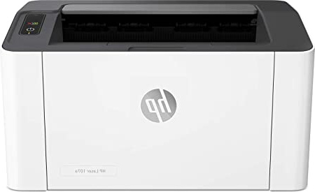 HP Laser 107A - Impresora láser (20 ppm, LED, USB 2.0 de alta velocidad), blanco