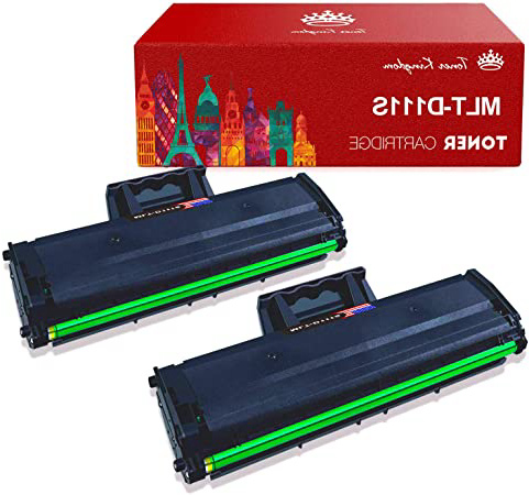 MLT-D111S Toner Kingdom Compatible Cartucho de Toner para Samsung MLT D111S para Samsung Xpress M2026W M2026 M2070W M2070 M2020 M2020W M2022 M2022W M2070FW (Negro, 2 Paquetes)