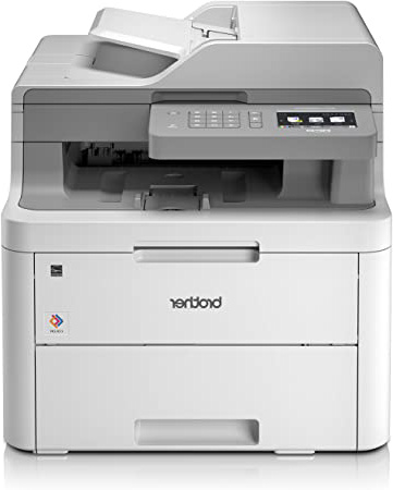 Brother DCP-L3550CDW - Impresora multifunción (Wifi, USB 2.0, 512 MB, 800 MHz, 18 ppm, 400 W) Blanco