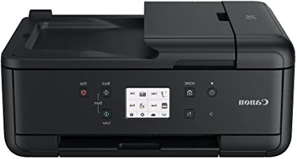 Impresora Multifuncional Canon PIXMA TR7550 Negra Wifi de inyección de tinta con Fax y ADF
