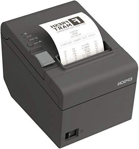 Epson TM-T20II (002) - Impresora de tickets para POS, Terminal de Punto de Venta Alámbrico, Térmico, Mini-USB B, RS-232, USB 2.0, 140 x 199 x 146 mm