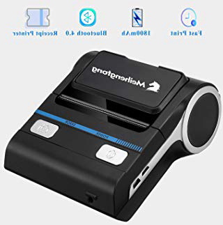 80 mm Impresora térmica Bluetooth recibo iOS Android POS USB Recibo Bill Billete Máquina Impresora MHT-P8001 Solo se Puede Imprimir en inglés, no se Puede Imprimir en español