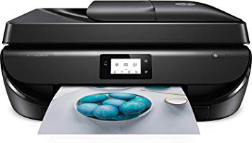 HP Officejet 5230 – Impresora multifunción inalámbrica (tinta, Wi-Fi, copiar, escanear, impresión a doble cara, 1200 x 1200 ppp, 10 ppm), color negro