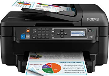 Epson WorkForce WF-2750DWF - Impresora multifunción 4 en 1 (WiFi, inyección de tinta), color negro