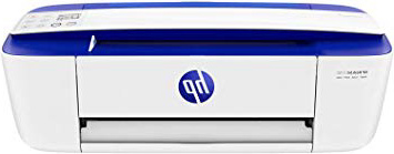 HP DeskJet 3760 - Impresora de tinta multifunción (8 ppm, 4800 x 1200 DPI, A4, Wifi, Escanea, Copia, 60 hojas, Modo silencioso), Azul eléctrico